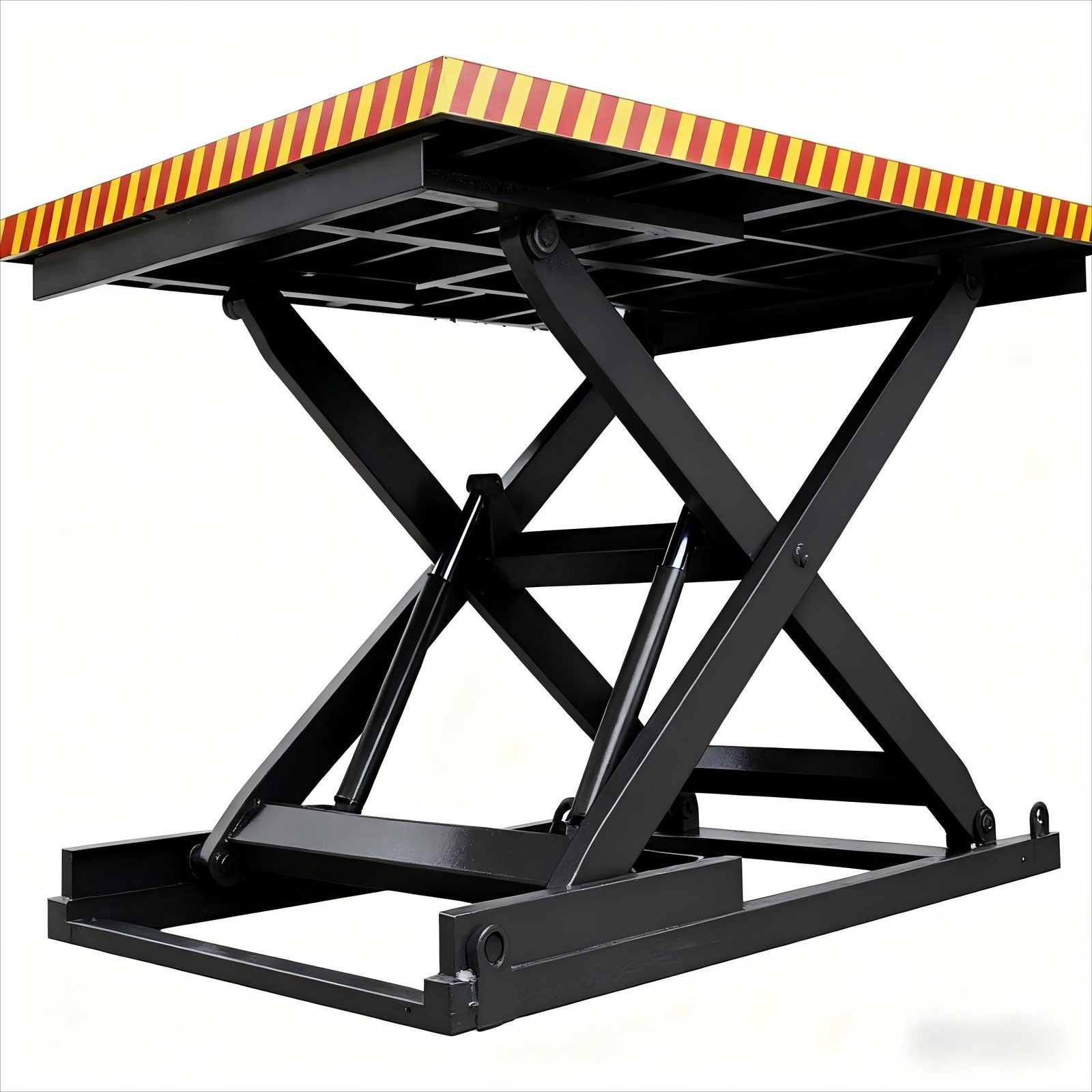 Hengjinrui's fixed scissor lift can load up to 100 tons
