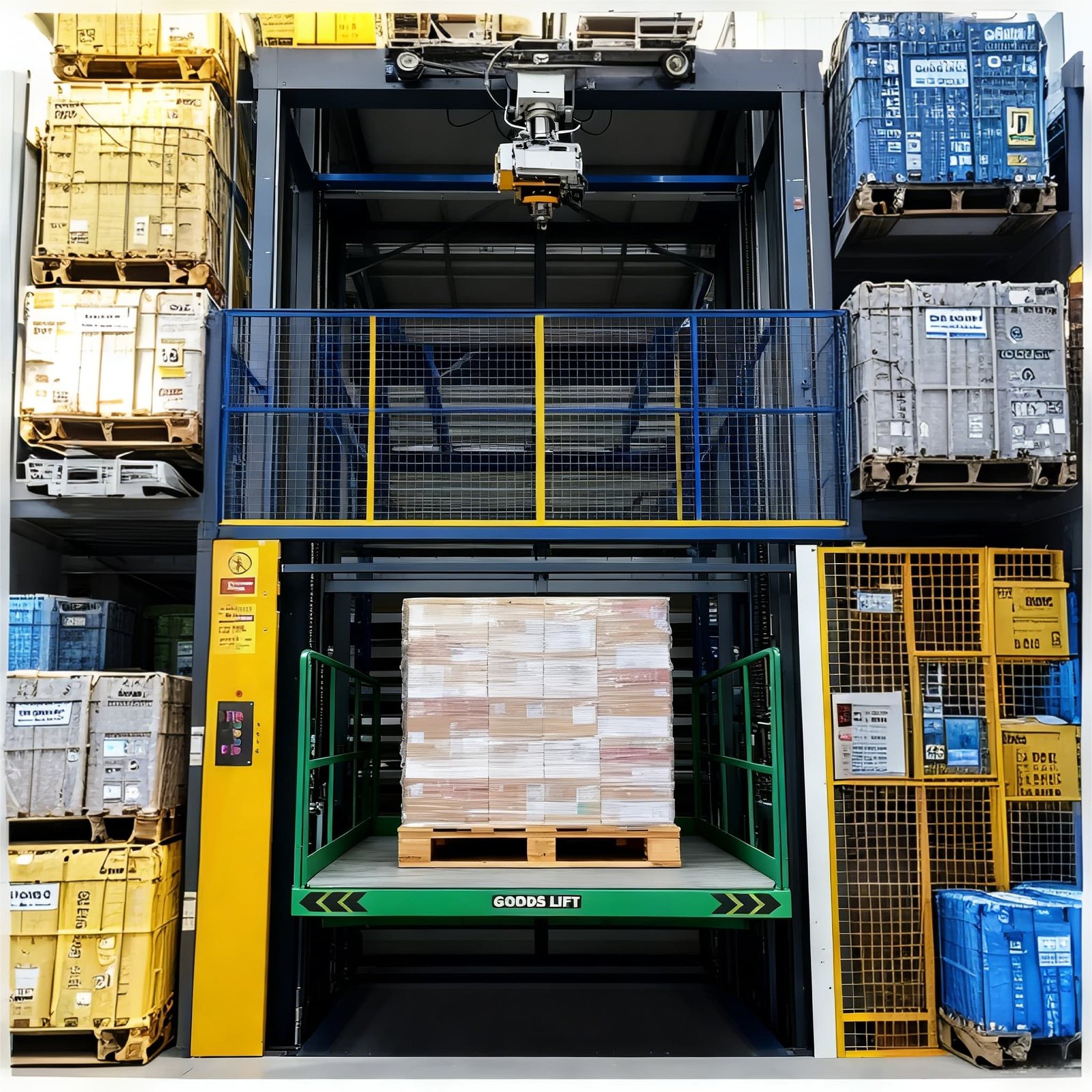 Hengjinrui's freight elevator can be customized according to user needs, with load capacities of 5 tons, 8 tons, 10 tons, and 15 tons.