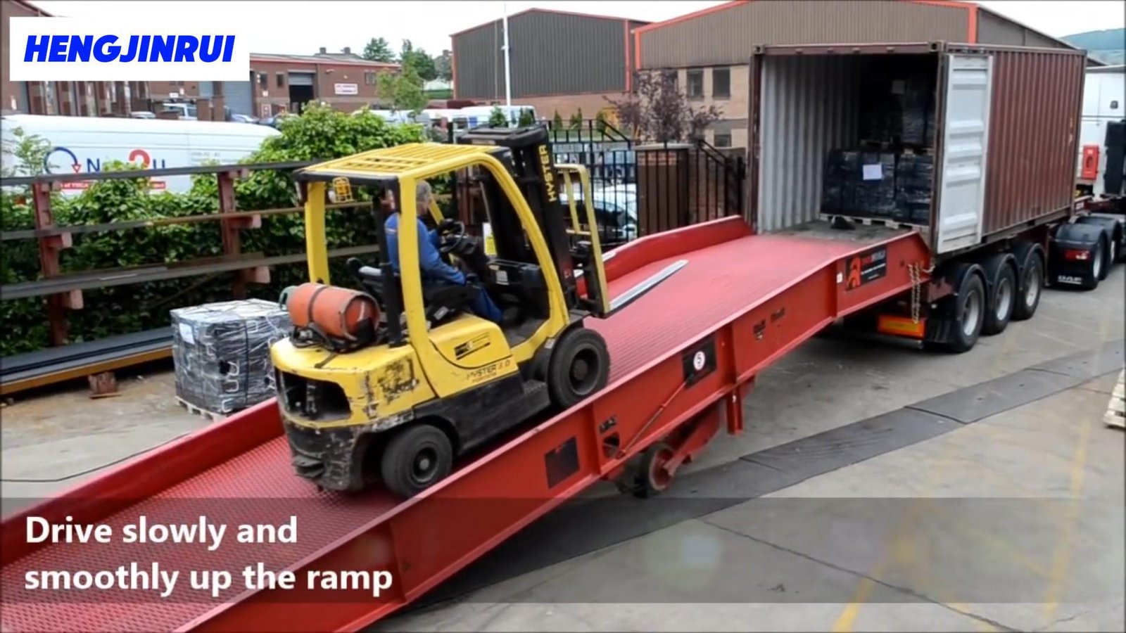 Mobile Dock Ramp | Portable Loading Dock Ramp For Forklifts