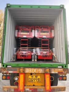 self-propelled scissor lift to Vietnam