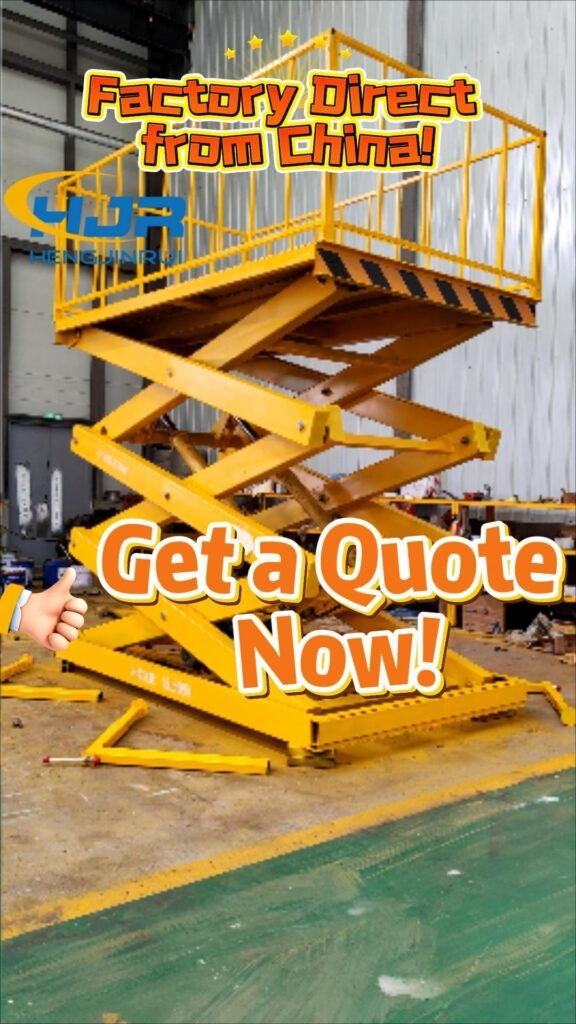 Fixed Scissor Lift Guide: Maximize Efficiency with Factory-Direct Industrial Solutions 1 固剪 英语 0711 封面